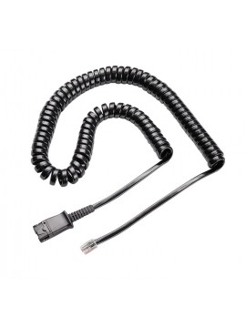 Cable rizado U10 ligero QD-RJ9