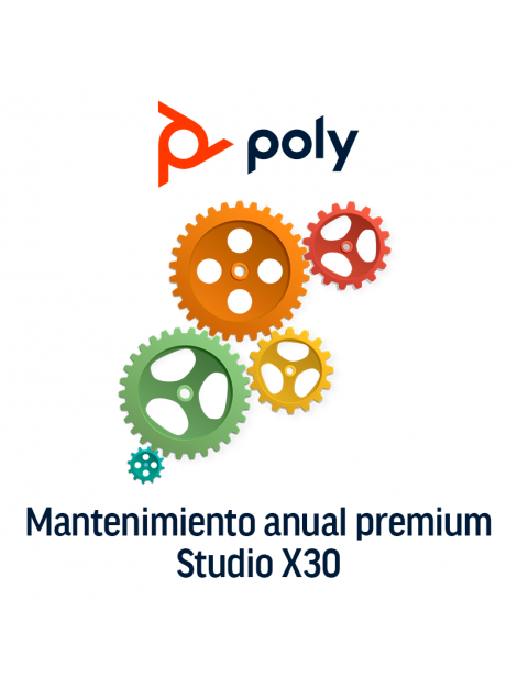 Mantenimiento anual Poly+ Onsite...