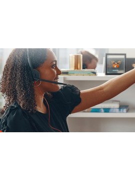 Auriculares Poly Blackwire 3210 monaural USB-C+ adaptador USB-C/A 2
