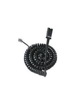 Cable rizado U10P-S QD-RJ9